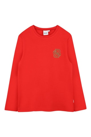 T-shirt - Rosso - Boss