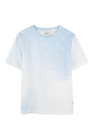 T-shirt dip and dye - Celeste - Boss