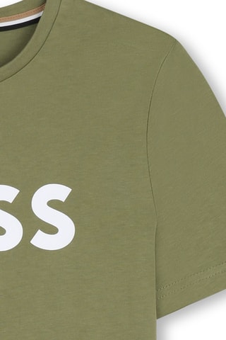 T-shirt - Verde scuro - Boss