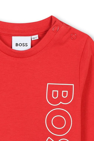 T-shirt - Rosso - Boss