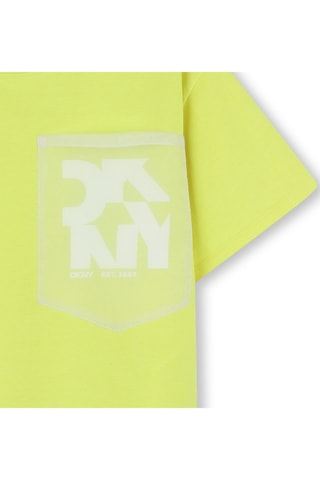 T-shirt loose - Giallo - DKNY