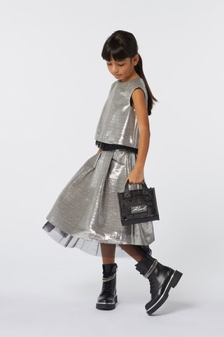 Blusa - Argentato - Karl Lagerfeld