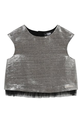 Blusa - Argentato - Karl Lagerfeld