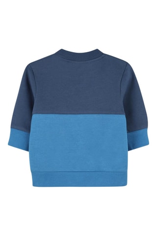 Felpa in cotone bio - Blu chiaro - Timberland