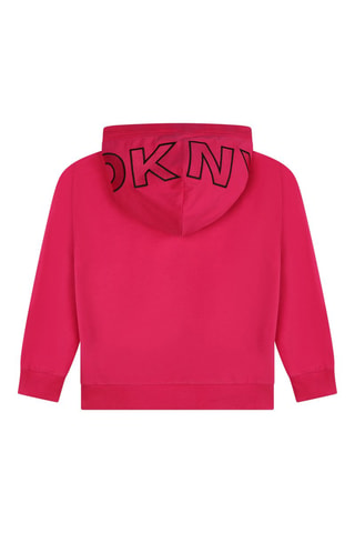 Felpa con cappuccio - Rosa - DKNY
