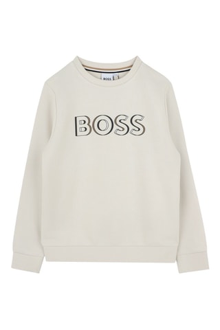 Felpa - Ecrù - Boss