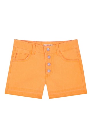 Shorts in jeans - Arancione
