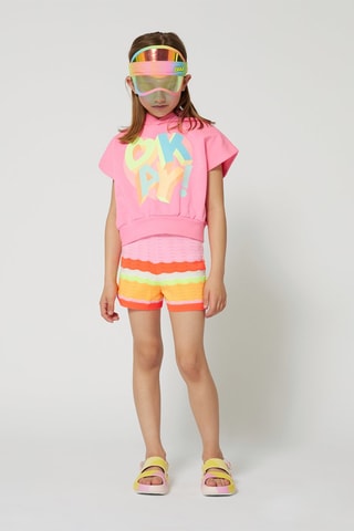 Shorts - Rosa e rosso