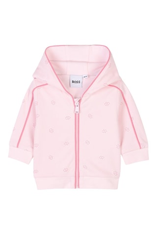 Felpa con cappuccio e pantaloni - Rosa cipria - Boss
