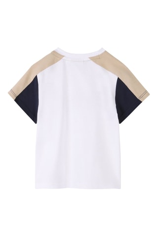 T-shirt e shorts - Bianco - Boss