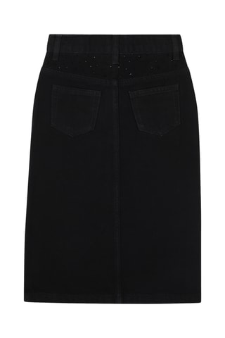 Gonna in jeans - Nero