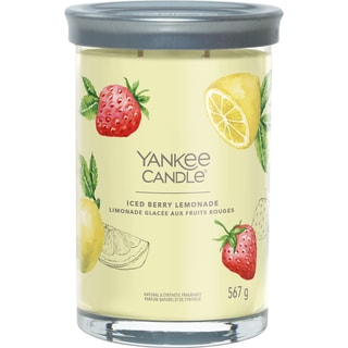 Vela perfumada tarro grande modelo Signature - Limonada con frutos rojos