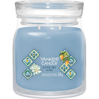 Vela perfumada tarro mediano - Cielo amatista