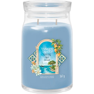 Vela perfumada tarro grande - Cielo amatista