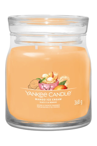 Vela em jarra perfumada « Gelado de manga » - Jarra média - 915 g