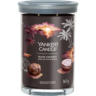 Vela perfumada tarro grande - Coco negro
