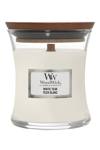 Geurkaars in Pot Teck blanc - Middelgrote pot - 659 g