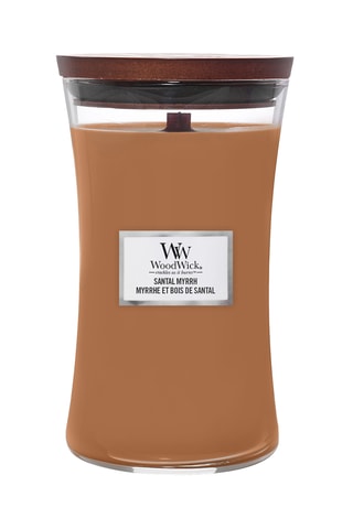 Bougie jarre parfumée « Myrrhe et bois de santal » - Grande jarre - 1,134 kg