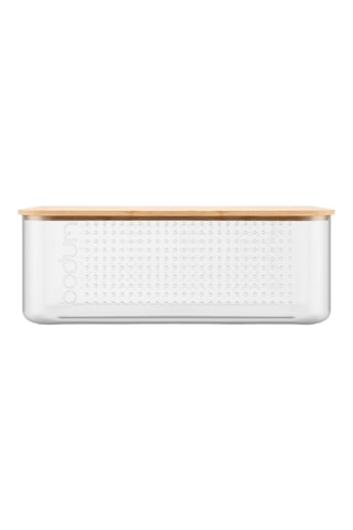 Panera de plástico sin BPA Bistro - 19,6 x 29,6 x 10,6 cm