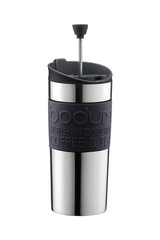 Thermomok met Roestvrijstalen Koffiepiston Travel Press - 350 ml