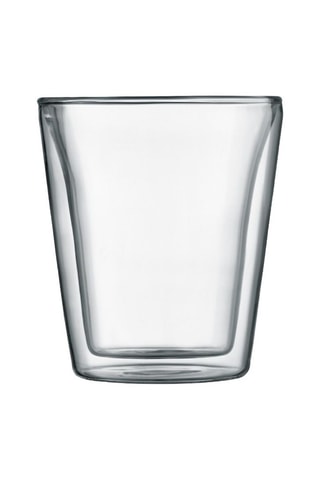 6 vasos de pared doble de vidrio de borosilicato Canteen -  20 cl