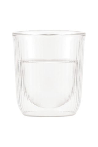 3 vasos de pared doble de vidrio de borosilicato - 6 cl