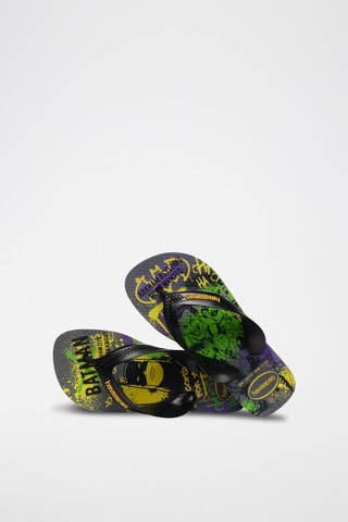 Slippers Batman Justice League DC Comics Kids Max Herois - Grijs en geel