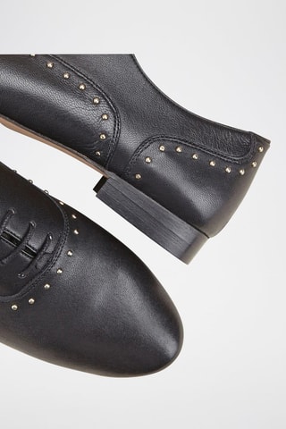 Leren Brogues Viani - Zwart