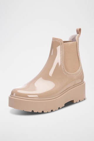 Lakleren Chelsea Boots BN.C. - Beige