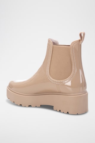 Lakleren Chelsea Boots BN.C. - Beige