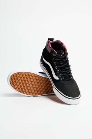 Nubuck Hoge Sneakers Veron - Zwart