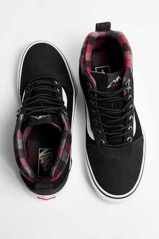 Nubuck Hoge Sneakers Veron - Zwart