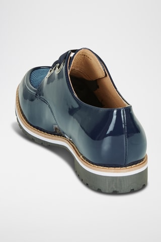 Derbies con brillo Veron - Azul