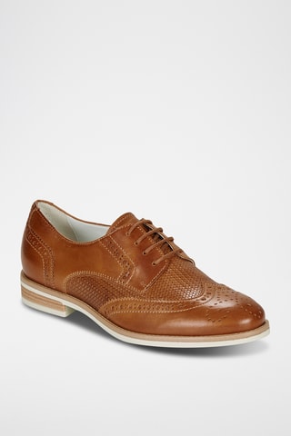 Leren Derby’s Veron - Camel