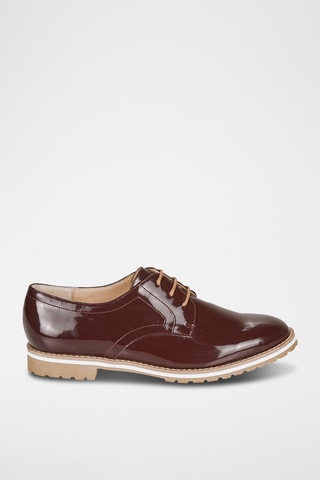Derbies con brillo Veron - Rojo