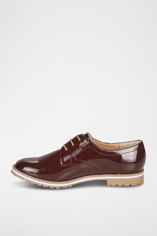 Derbies con brillo Veron - Rojo