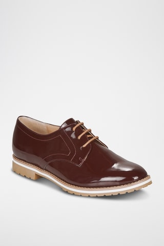 Derbies con brillo Veron - Rojo