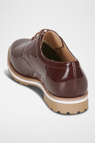 Derbies con brillo Veron - Rojo