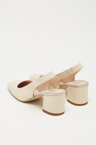 Leren Pumps Veron - Wit
