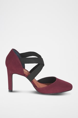 Leren Pumps Veron - Bordeauxrood