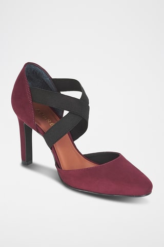 Leren Pumps Veron - Bordeauxrood