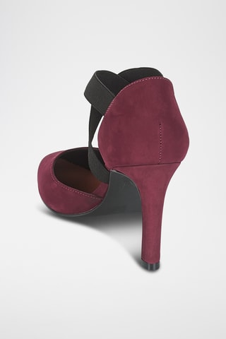 Leren Pumps Veron - Bordeauxrood