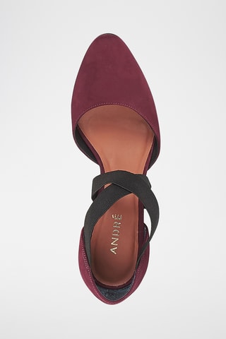 Leren Pumps Veron - Bordeauxrood