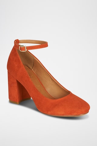 Nubuck Pumps André - Oranje