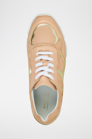 Leren Sneakers André - Roze