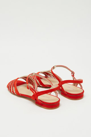 Sandalias - Rojo