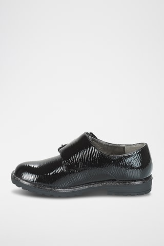 Derbies con hebillas con brillo Veron - Negro