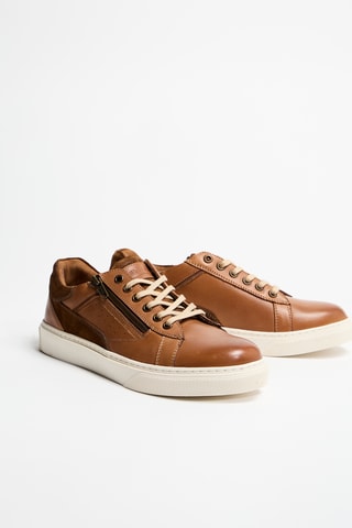 Leren Sneakers Veron - Beige