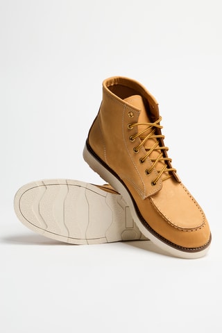 Nubuck Enkellaarzen Veron - Camel