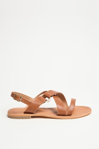 Leren Sandalen Veron - Camel